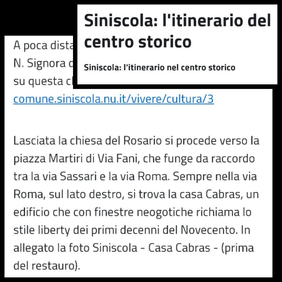 Casa Cabras Panzió Siniscola Kültér fotó